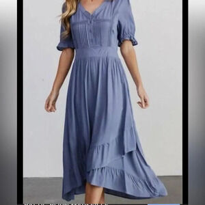 Baltic Born Blue High Low Dress